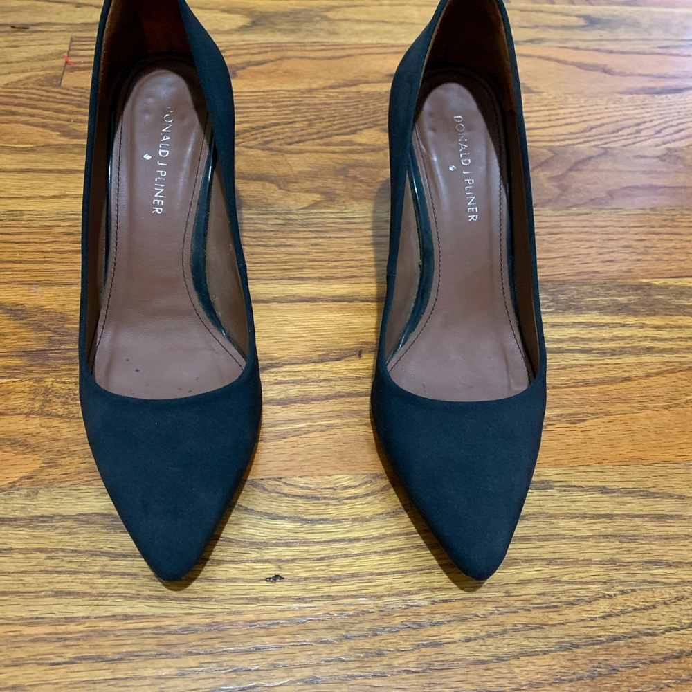 Donald J Pliner, black heels